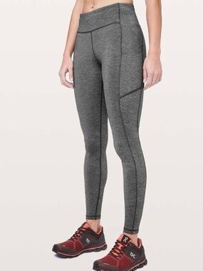 Lululemon Women’s Speed Up Tight Brushed 28” Size 6 Gray